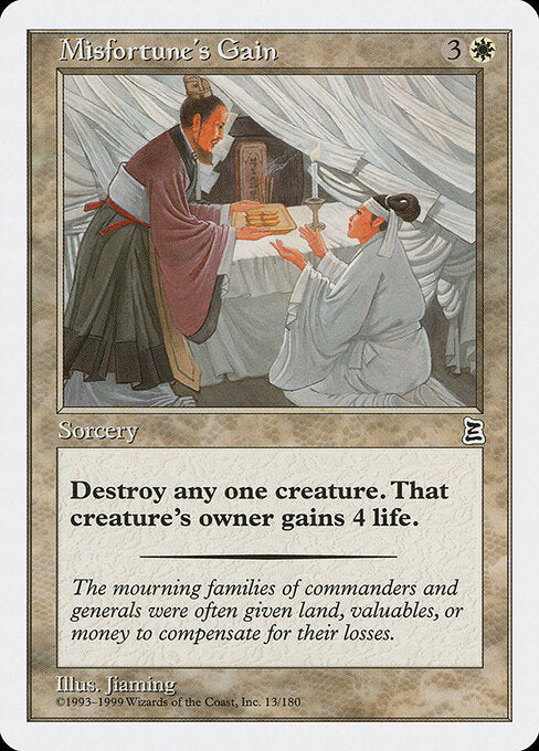 Misfortune's Gain (PTK)