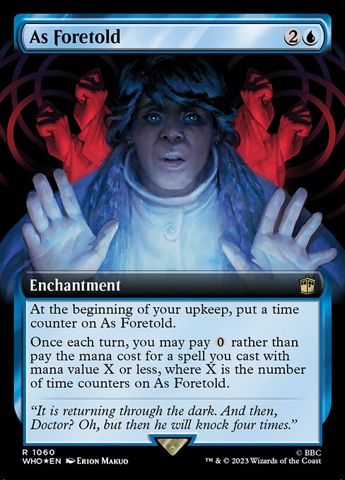 As Foretold (WHO)