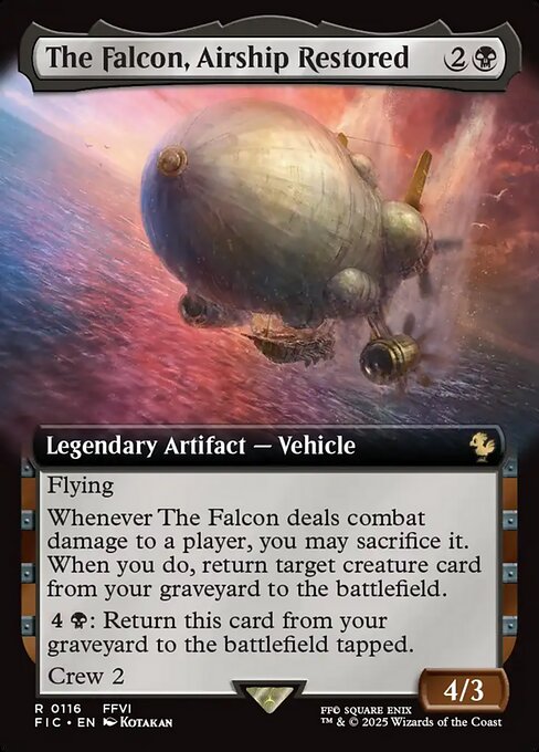 The Falcon, Airship Restored (FIC)
