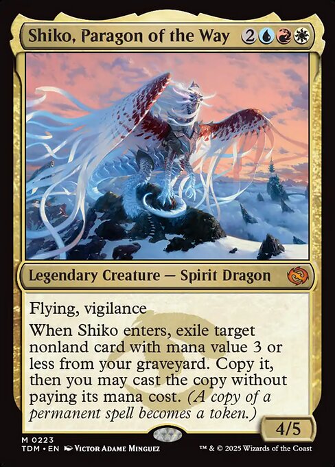 Shiko, Paragon of the Way (TDM)