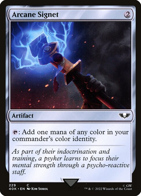 Arcane Signet (40K)