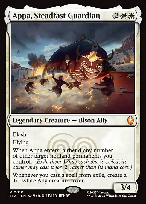 Appa, Steadfast Guardian (TLA)