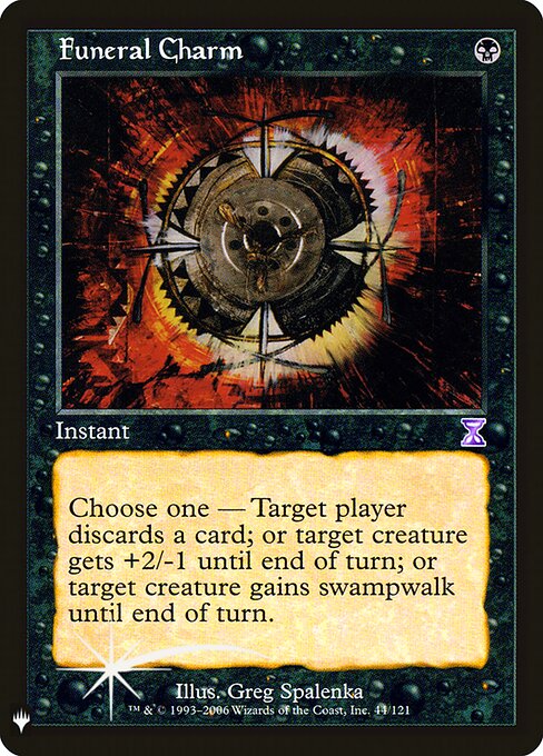 Funeral Charm (PLST)