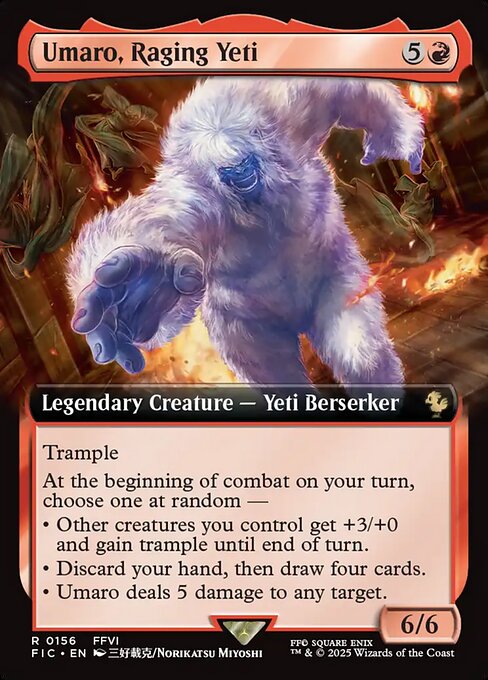 Umaro, Raging Yeti (FIC)