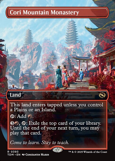 Cori Mountain Monastery (TDM)