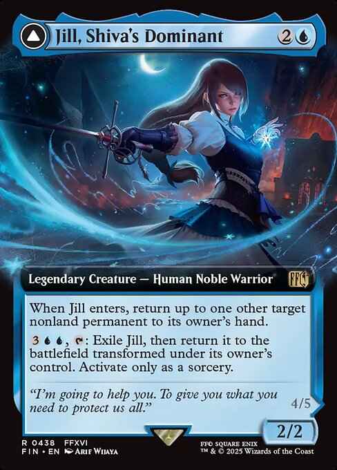 Jill, Shiva's Dominant // Shiva, Warden of Ice (FIN)