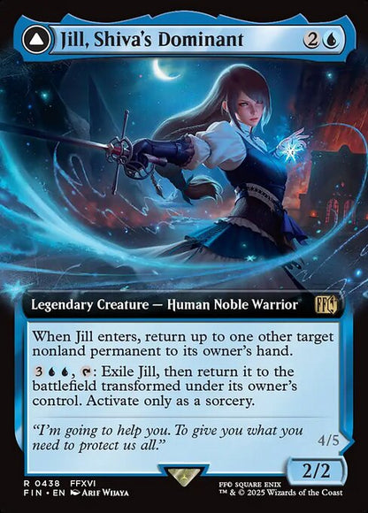 Jill, Shiva's Dominant // Shiva, Warden of Ice (FIN)