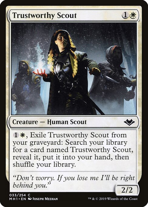 Trustworthy Scout (MH1)