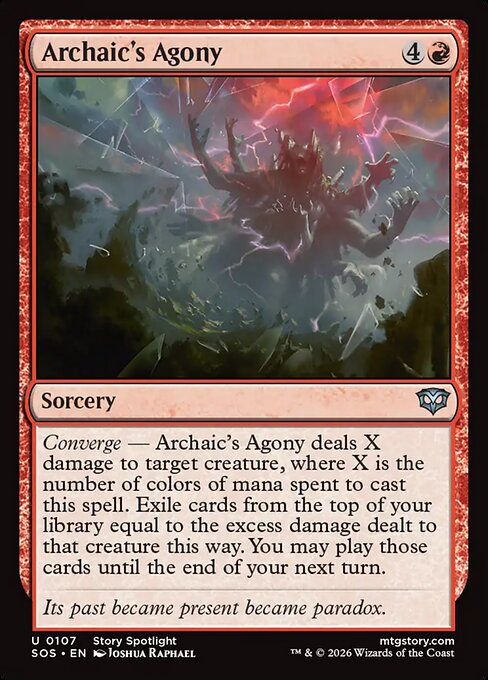 Archaic's Agony (SOS)
