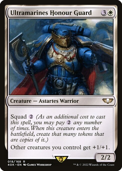 Ultramarines Honour Guard (40K)