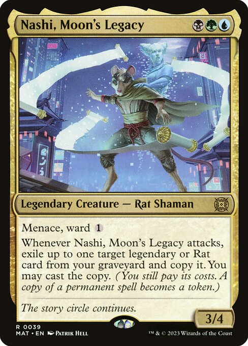 Nashi, Moon's Legacy (MAT)