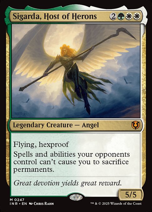 Sigarda, Host of Herons (INR)