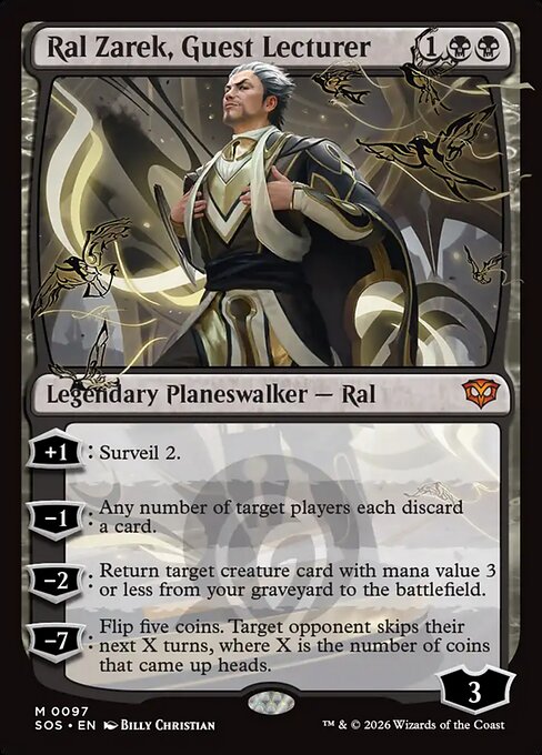 Ral Zarek, Guest Lecturer (SOS)