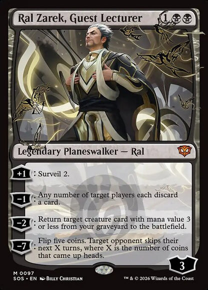 Ral Zarek, Guest Lecturer (SOS)