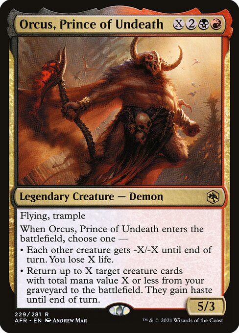 Orcus, Prince of Undeath (AFR)
