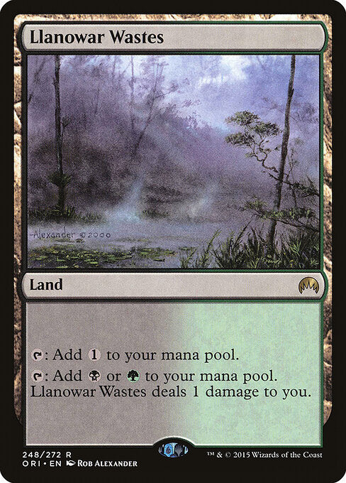 Llanowar Wastes (ORI)