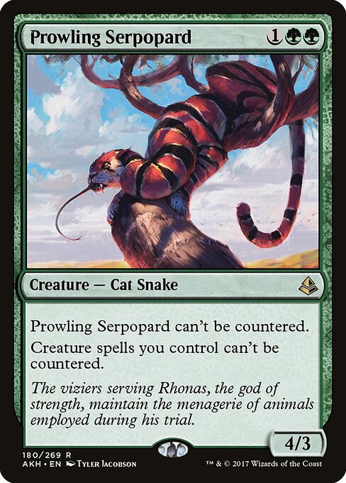 Prowling Serpopard (AKH)