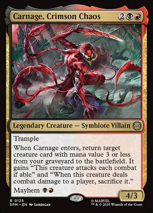 Carnage, Crimson Chaos (SPM)