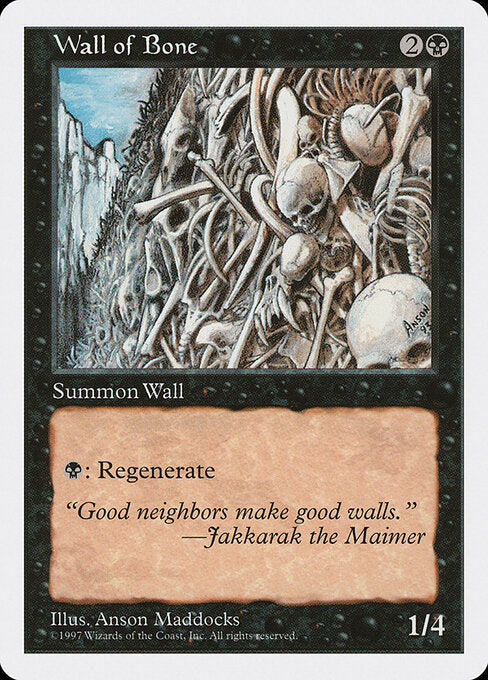 Wall of Bone (5ED)