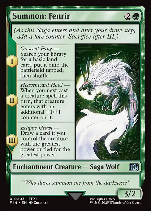 Summon: Fenrir (FIN)