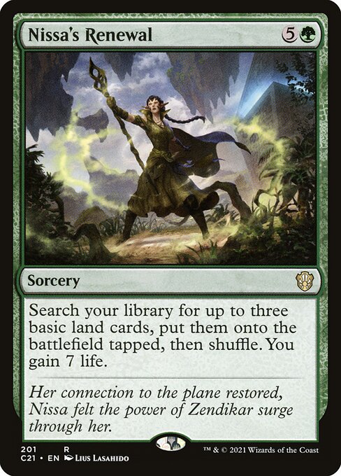 Nissa's Renewal (C21)