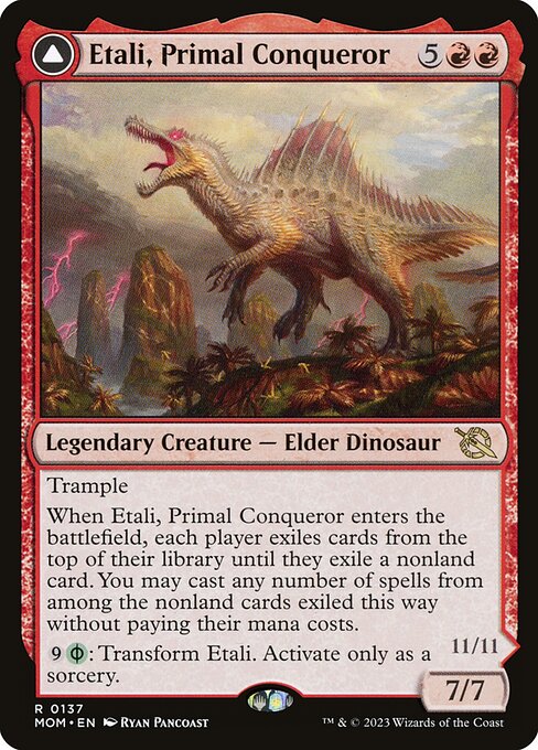 Etali, Primal Conqueror // Etali, Primal Sickness (MOM)