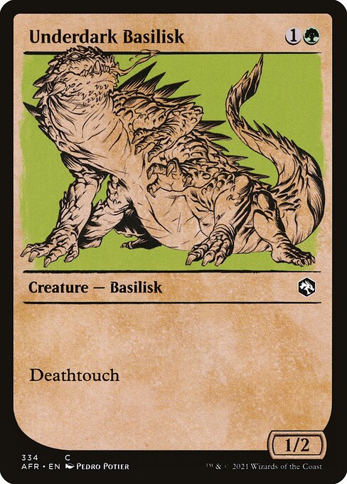 Underdark Basilisk (AFR)