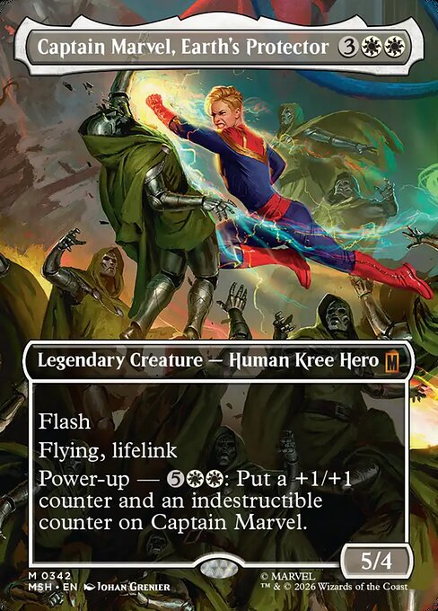 Captain Marvel, Earth's Protector (MSH)