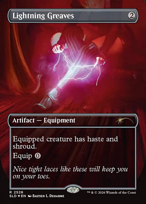 Lightning Greaves (SLD)