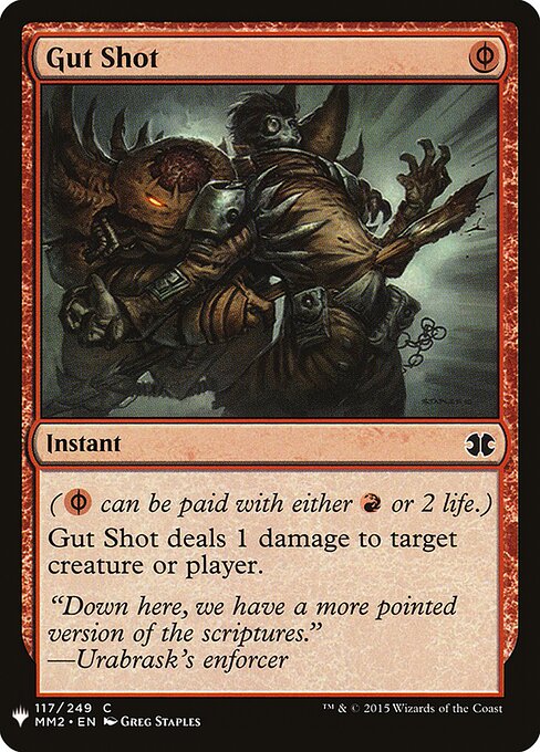Gut Shot (PLST)