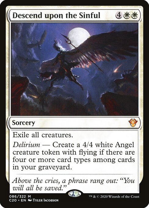 Descend upon the Sinful (C20)