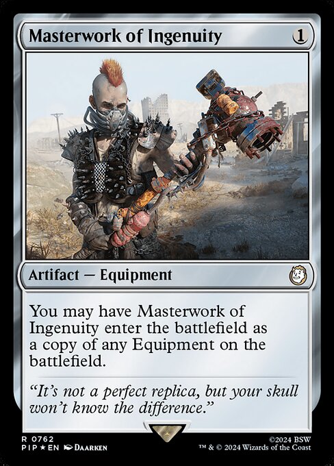 Masterwork of Ingenuity (PIP)