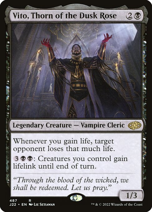 Vito, Thorn of the Dusk Rose (J22)