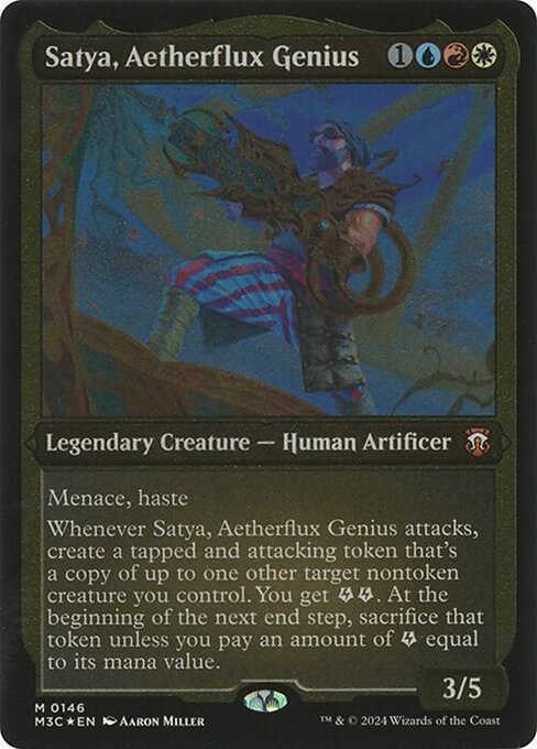 Satya, Aetherflux Genius (M3C)