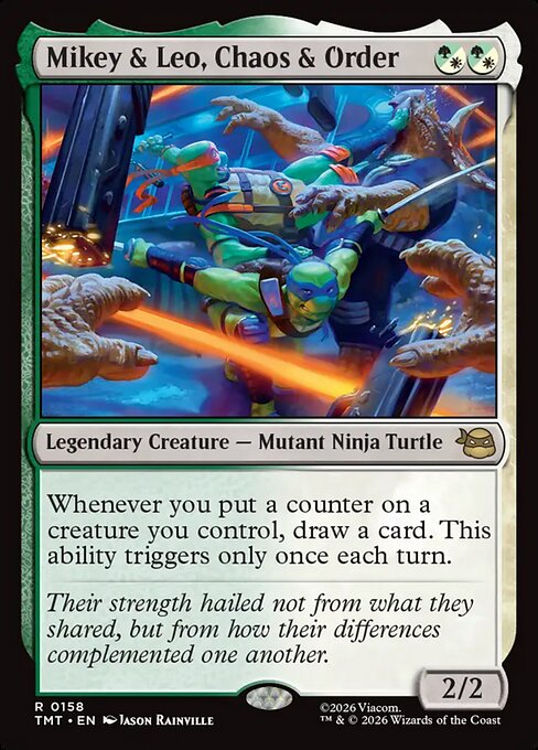 Mikey & Leo, Chaos & Order (TMT)
