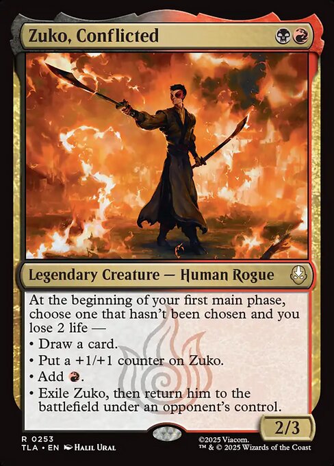 Zuko, Conflicted (TLA)