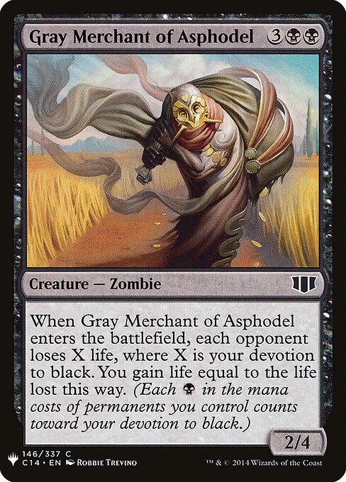 Gray Merchant of Asphodel (PLST)
