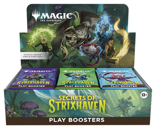 Magic the Gathering CCG: Secrets of Strixhaven - Play Booster Box Display (30)