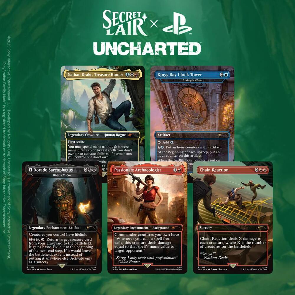 SLD: Secret Lair x Uncharted