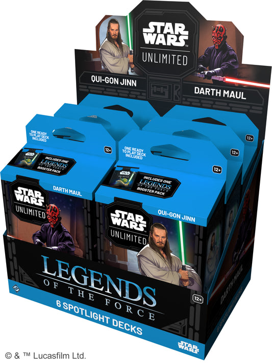 SW: Unlimited: Legends of the Force: Spotlight Decks