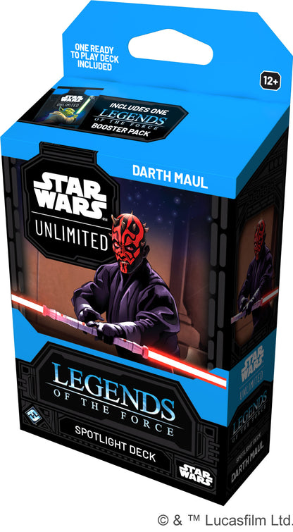 SW: Unlimited: Legends of the Force: Spotlight Decks