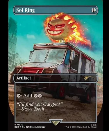 SLD: Secret Lair Twisted Metal Rainbow Foil