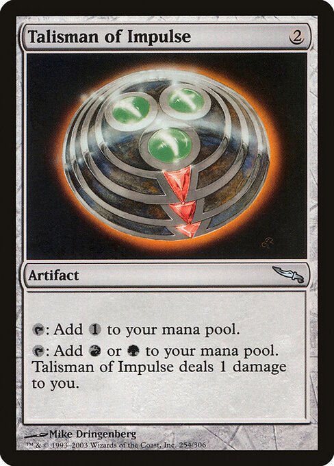Talisman of Impulse (MRD)