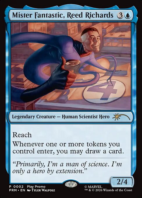 Mister Fantastic, Reed Richards (PW26)