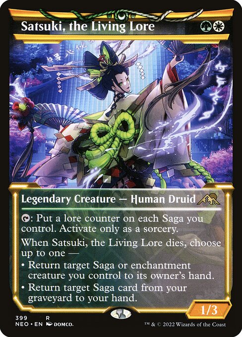 Satsuki, the Living Lore (NEO)