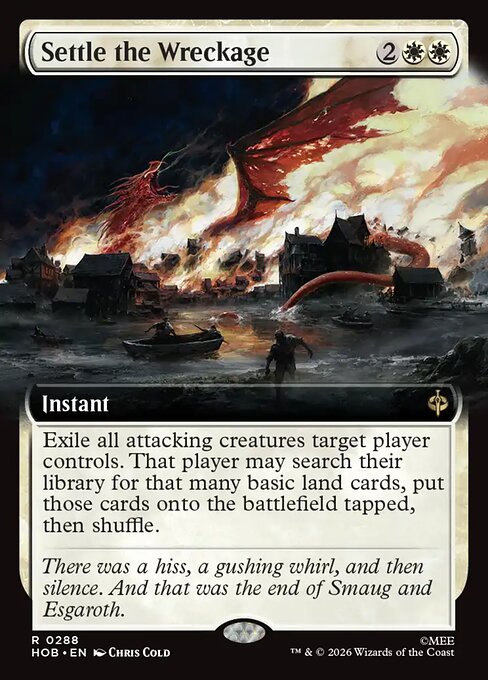 Settle the Wreckage (HOB)