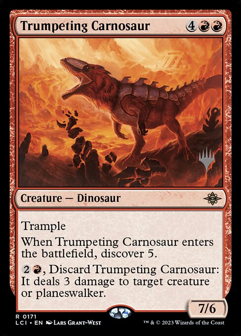 Trumpeting Carnosaur (PLCI)