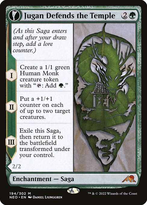 Jugan Defends the Temple // Remnant of the Rising Star (NEO)