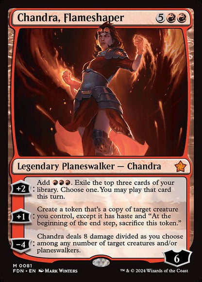 Chandra, Flameshaper (FDN)