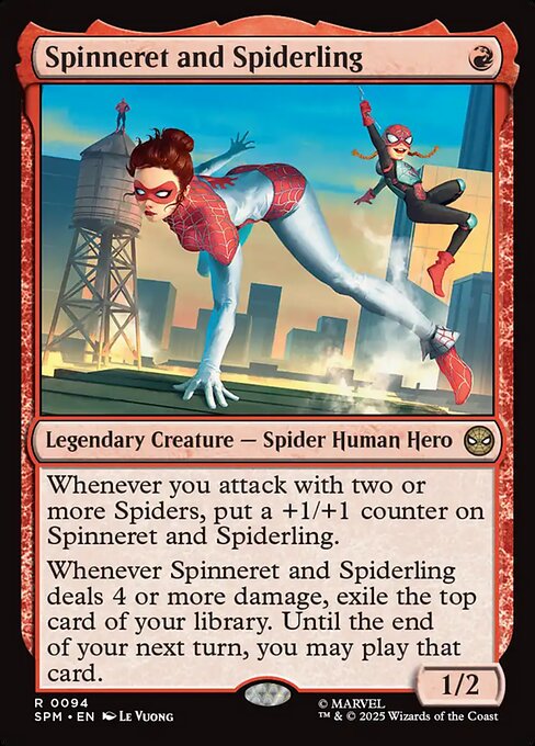 Spinneret and Spiderling (SPM)